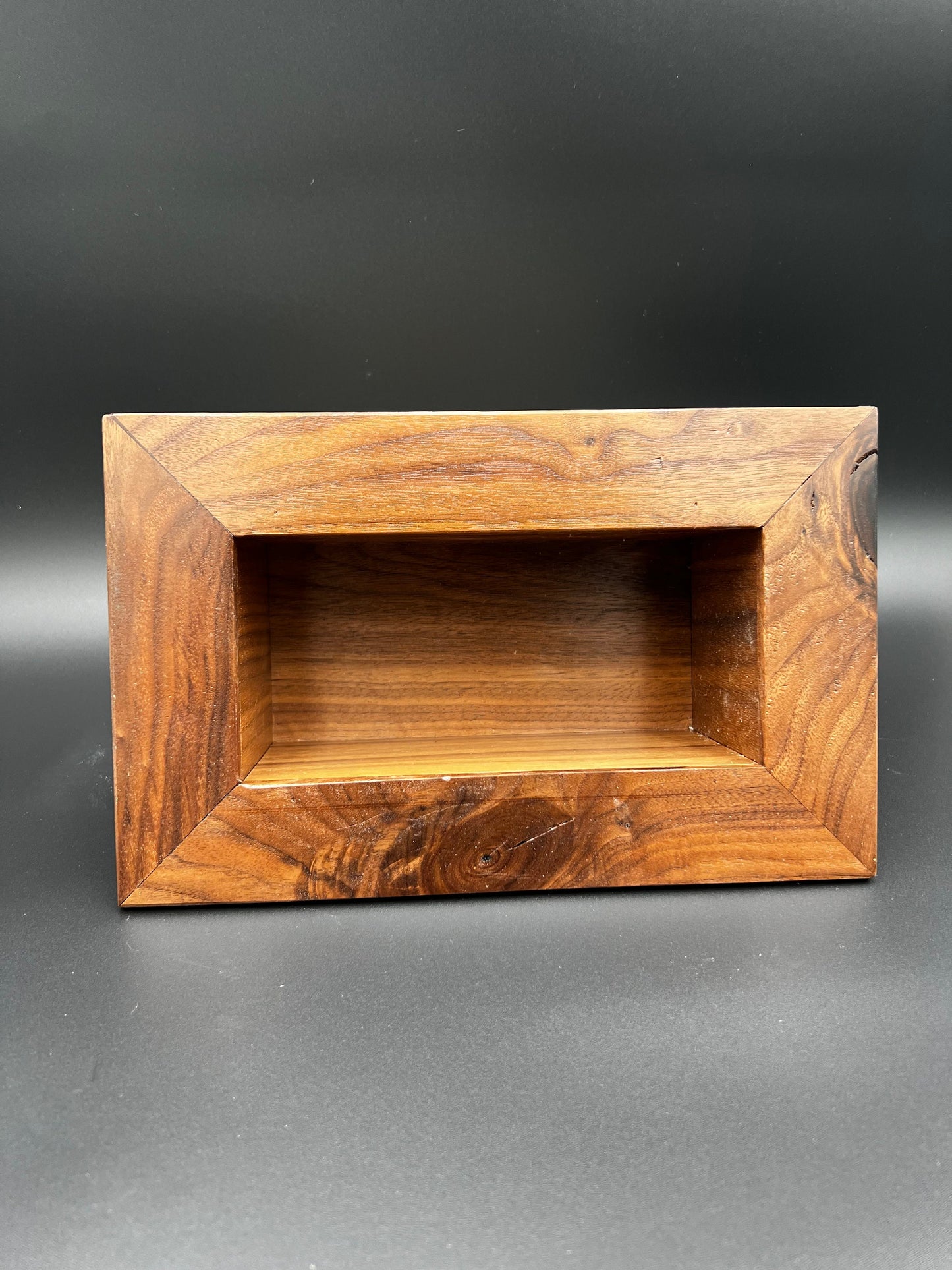 Handcrafted Customizable Wooden Recessed Wall Niche/ display nook