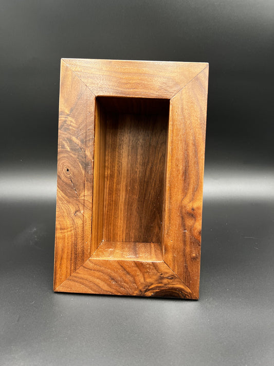 Handcrafted Customizable Wooden Recessed Wall Niche/ display nook